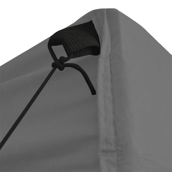 Grote foto vidaxl partytent antraciet 200 x 200 x 315 cm oxford stof tuin en terras overige tuin en terras
