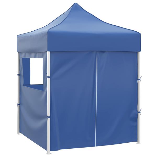 Grote foto vidaxl partytent blauw 200 x 200 x 315 cm oxford stof tuin en terras overige tuin en terras