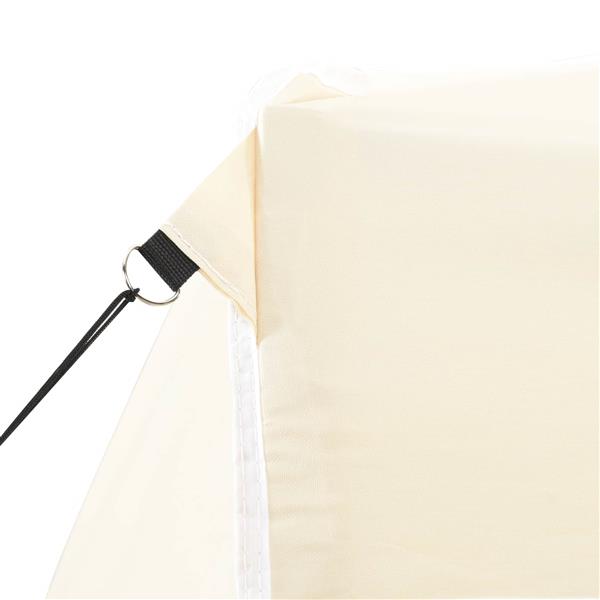 Grote foto vidaxl partytent cr me 200 x 200 x 315 cm oxford stof tuin en terras overige tuin en terras