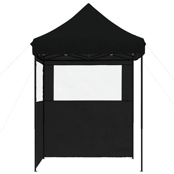 Grote foto vidaxl partytent zwart 200 x 200 x 306 cm oxford stof tuin en terras overige tuin en terras