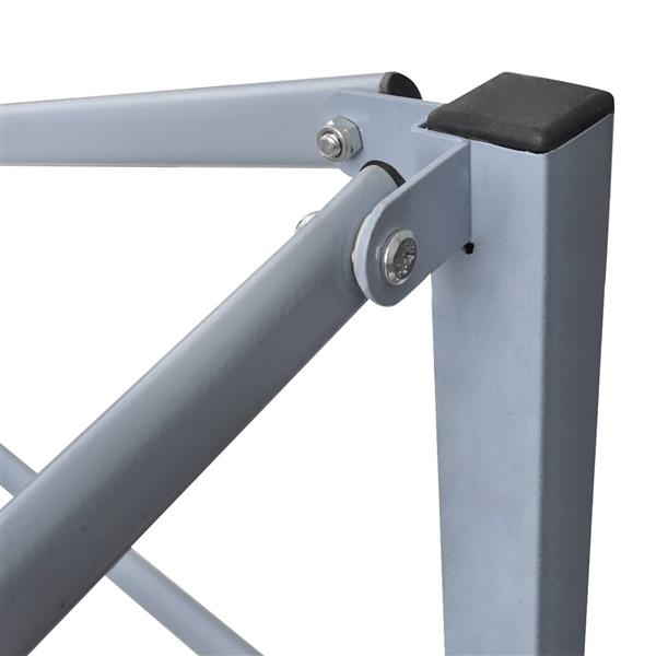 Grote foto vidaxl partytent cr me 200 x 200 x 315 cm oxford stof tuin en terras overige tuin en terras