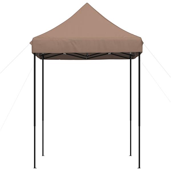 Grote foto vidaxl partytent bruin 200 x 200 x 306 cm oxford stof tuin en terras overige tuin en terras