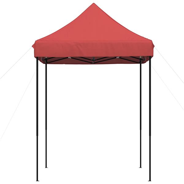Grote foto vidaxl partytent bordeauxrood 200 x 200 x 306 cm oxford stof tuin en terras overige tuin en terras