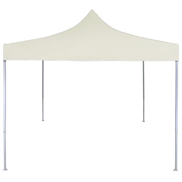 Grote foto vidaxl partytent cr me 200 x 200 x 315 cm oxford stof tuin en terras overige tuin en terras