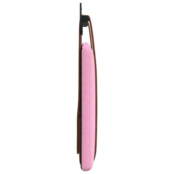 Grote foto vidaxl hangend hoofdbord roze antiek pu antiek en kunst stoelen en banken