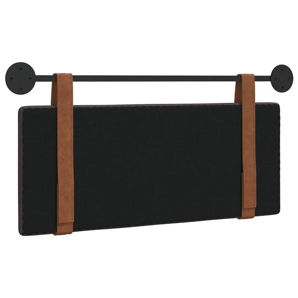 Grote foto vidaxl hangend hoofdeinde effen donkerbruin 100 x 40 cm bewerkt hout antiek en kunst stoelen en banken