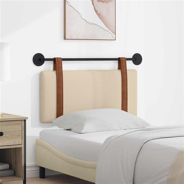 Grote foto vidaxl hangend hoofdeinde wandgemonteerd cr me 90 x 40 cm bewerkt hout antiek en kunst stoelen en banken