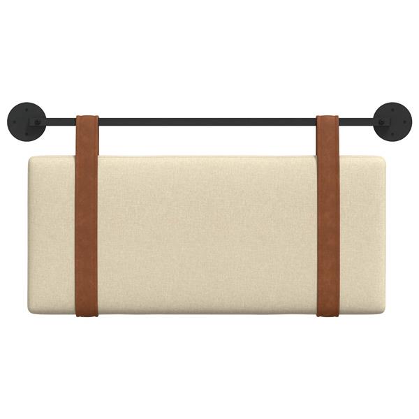 Grote foto vidaxl hangend hoofdeinde wandgemonteerd cr me 80 x 40 cm bewerkt hout antiek en kunst stoelen en banken