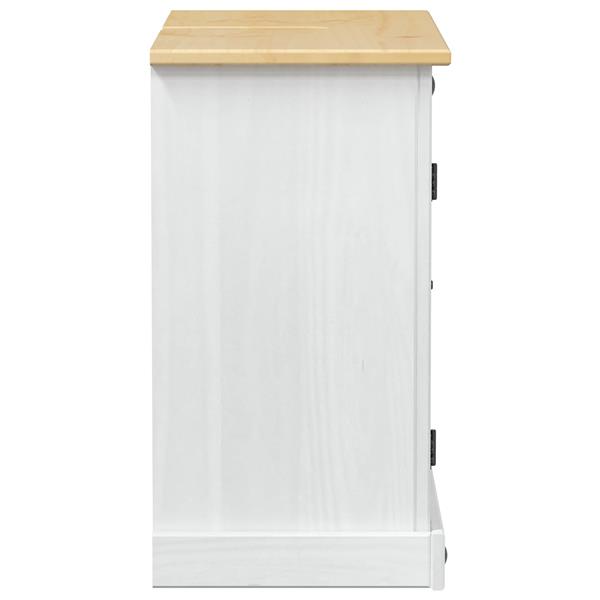 Grote foto vidaxl wastafelkast met plank wit 73 x 33 x 60 cm massief grenenhout huis en inrichting complete badkamers