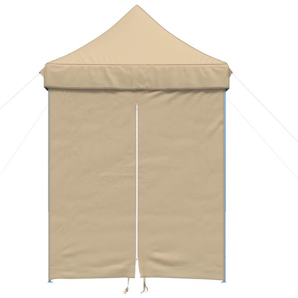 Grote foto vidaxl partytent beige 200 x 200 x 306 cm oxford stof tuin en terras overige tuin en terras