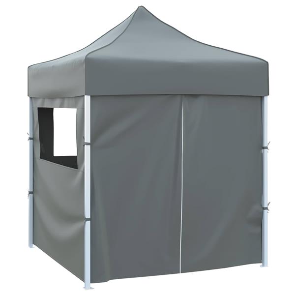 Grote foto vidaxl partytent antraciet 200 x 200 x 315 cm oxford stof tuin en terras overige tuin en terras