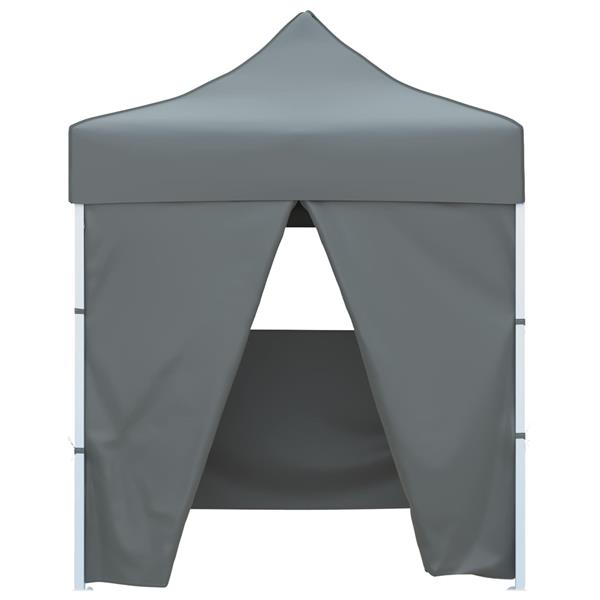 Grote foto vidaxl partytent antraciet 200 x 200 x 315 cm oxford stof tuin en terras overige tuin en terras
