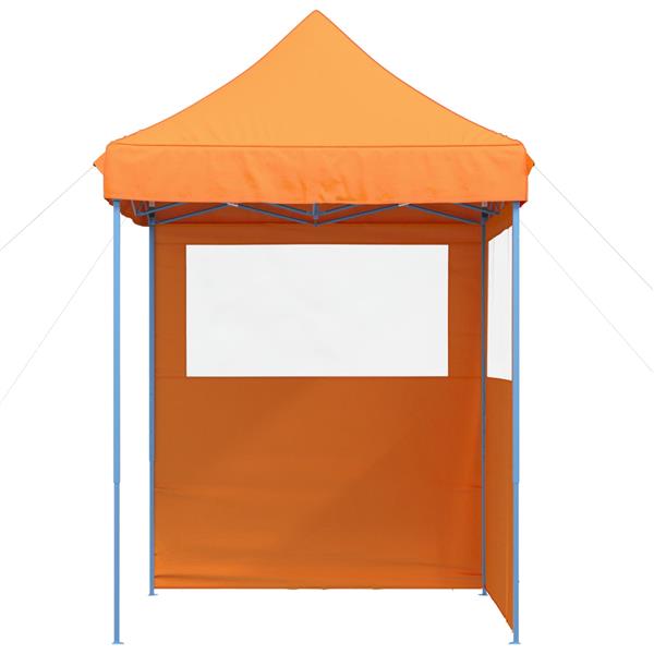 Grote foto vidaxl partytent oranje 200 x 200 x 306 cm oxford stof tuin en terras overige tuin en terras