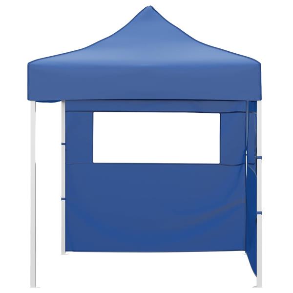 Grote foto vidaxl partytent blauw 200 x 200 x 315 cm oxford stof tuin en terras overige tuin en terras