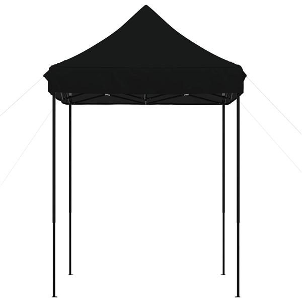 Grote foto vidaxl partytent zwart 200 x 200 x 306 cm oxford stof tuin en terras overige tuin en terras