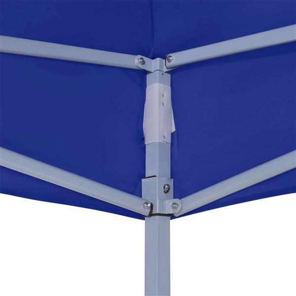 Grote foto vidaxl partytent blauw 200 x 200 x 315 cm oxford stof tuin en terras overige tuin en terras