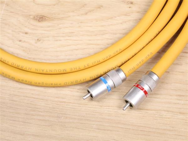 Grote foto van den hul 3t the mountain audio interconnects rca 1 5 metre audio tv en foto onderdelen en accessoires