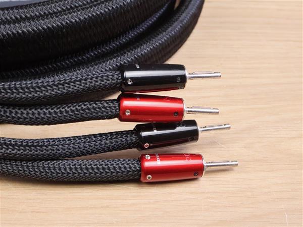 Grote foto audioquest dragon zero high end audio speaker cables 2 5 metre audio tv en foto onderdelen en accessoires