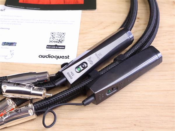 Grote foto audioquest dragon high end silver audio interconnects rca 1 0 metre audio tv en foto onderdelen en accessoires