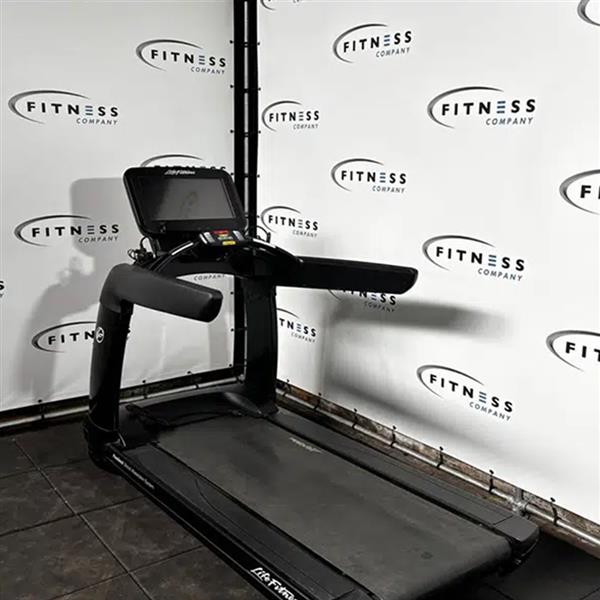 Grote foto life fitness 95t discover se3hd zwart loopband sport en fitness fitness