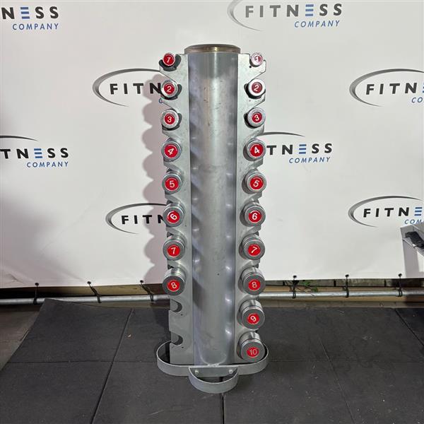 Grote foto dumbell set incl rek sport en fitness fitness