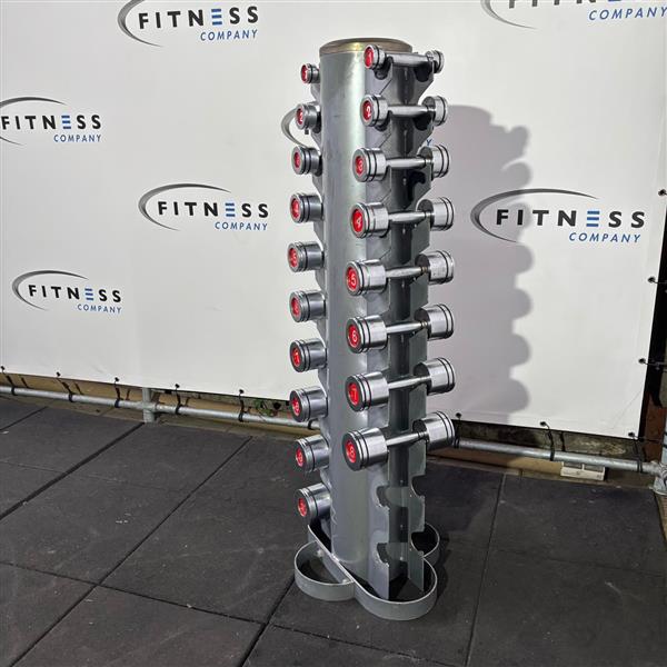 Grote foto dumbell set incl rek sport en fitness fitness