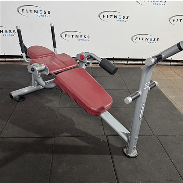 Grote foto matrix abdominal crunch plate loaded sport en fitness fitness