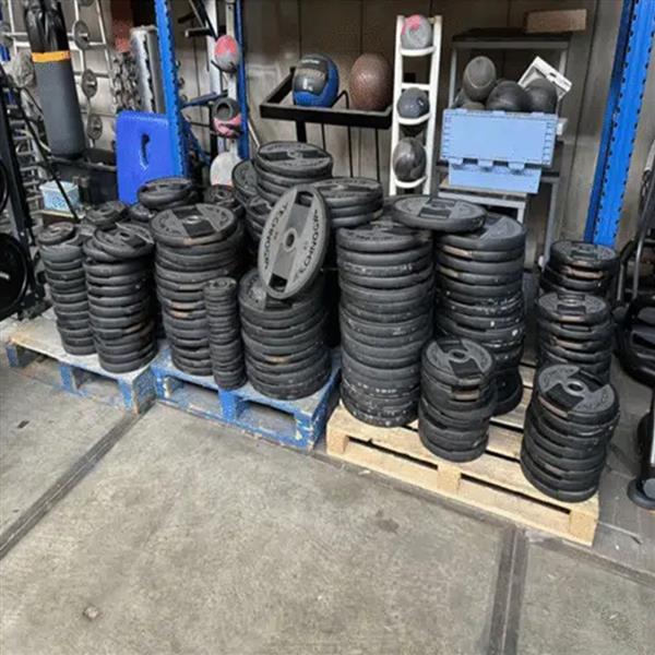 Grote foto technogym weight plates prijs per kg sport en fitness fitness