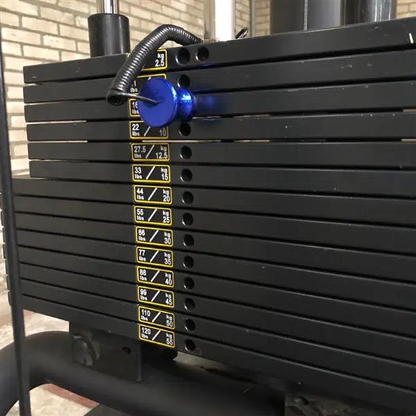 Grote foto gymfit cable crossover dual pulley sport en fitness fitness