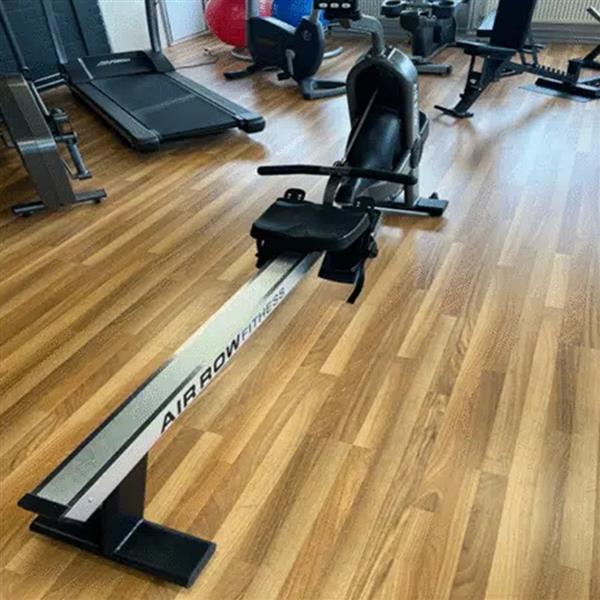 Grote foto air rower roeier sport en fitness fitness