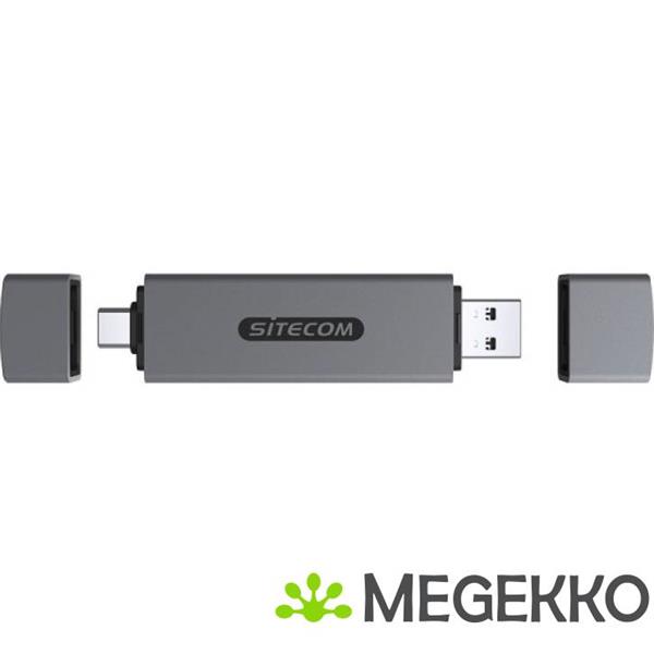 Grote foto sitecom usb a usb c stick card reader with usb port computers en software netwerkkaarten routers en switches