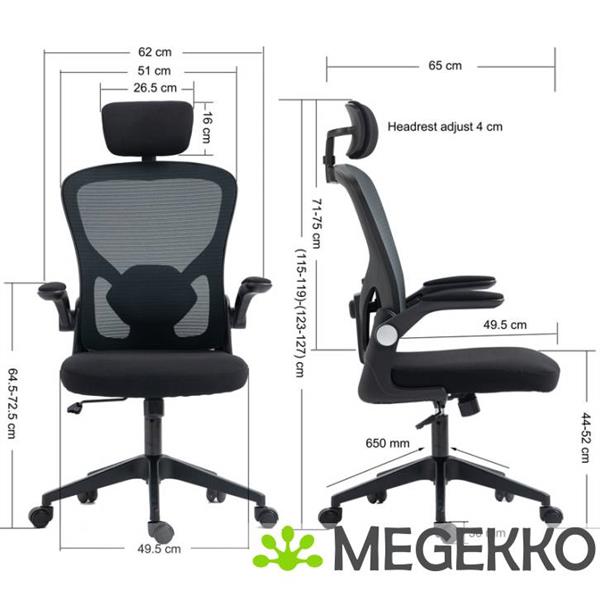 Grote foto sandberg ergofusion gaming chair basic spelcomputers games overige merken