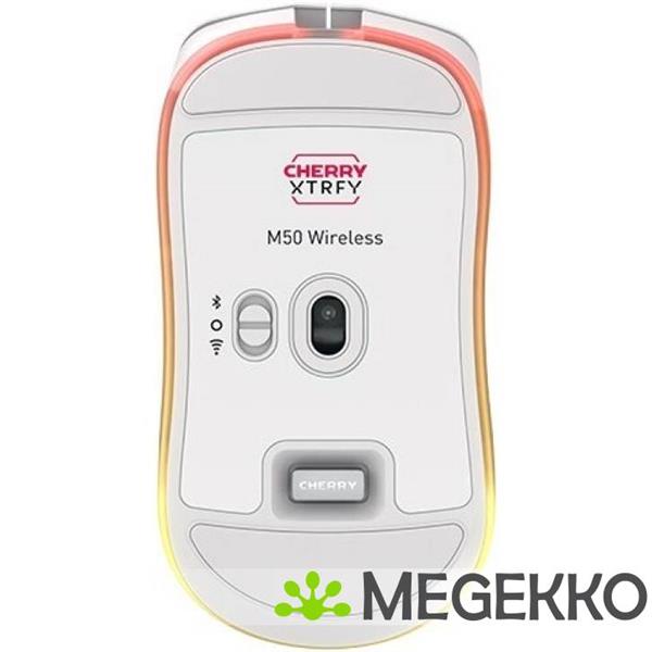 Grote foto cherry xtrfy m50 wit draadloze gaming muis computers en software overige computers en software