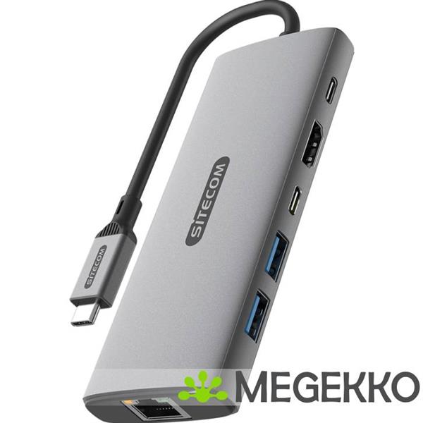 Grote foto sitecom 8 in 1 usb c power delivery multiport adapter computers en software overige computers en software