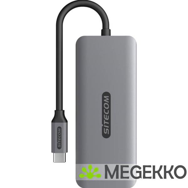 Grote foto sitecom 6 in 1 usb c lan multiport adapter computers en software overige computers en software