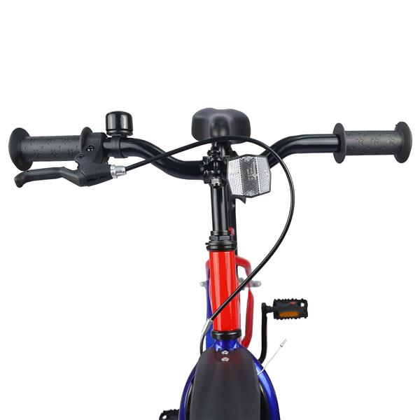 Grote foto vidaxl kinderfiets 18 inch voor 5 7 jaar rood fietsen en brommers herenfietsen