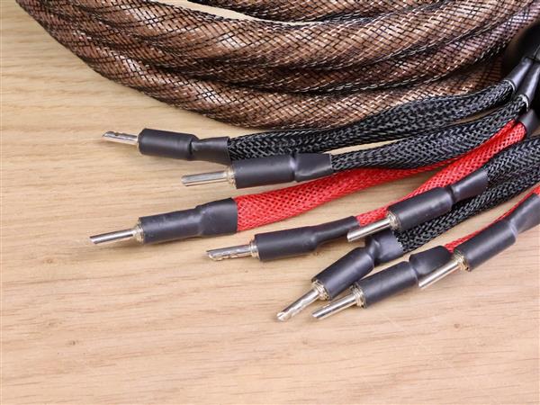 Grote foto wireworld eclipse 8 high end audio speaker cables 2 5 metre audio tv en foto onderdelen en accessoires