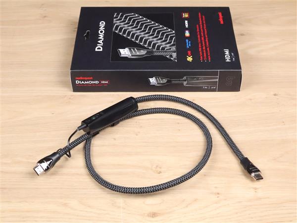 Grote foto audioquest diamond high end silver audio hdmi cable 1 0 metre audio tv en foto onderdelen en accessoires