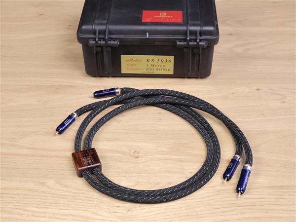 Grote foto kimber kable select ks 1030 high end silver audio interconnects rca 1 0 metre audio tv en foto onderdelen en accessoires