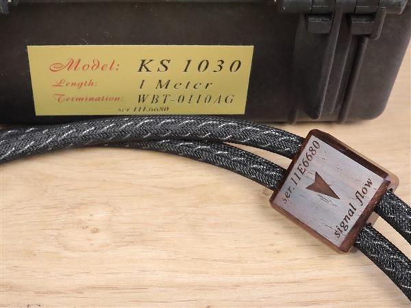 Grote foto kimber kable select ks 1030 high end silver audio interconnects rca 1 0 metre audio tv en foto onderdelen en accessoires