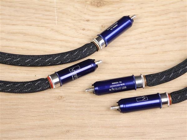 Grote foto kimber kable select ks 1030 high end silver audio interconnects rca 1 0 metre audio tv en foto onderdelen en accessoires