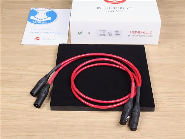 Grote foto nordost norse heimdall 2 audio interconnects xlr 1 0 metre audio tv en foto onderdelen en accessoires