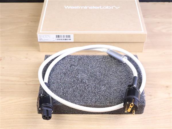 Grote foto westminsterlab standard high end audio power cable 1 5 metre audio tv en foto onderdelen en accessoires