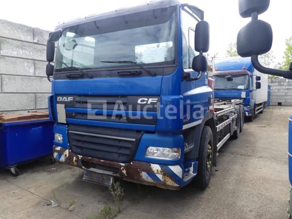 Grote foto ref 7608 daf fas cf85 containertruck vin xlras85mc0e956997 doe het zelf en verbouw vrachtwagens