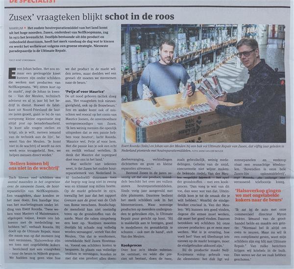 Grote foto zusex ultimate repair reparatiepasta 240 minuten 5mm 20cm hard elastische oplosmiddelvrije vulmassa doe het zelf en verbouw materialen en producten