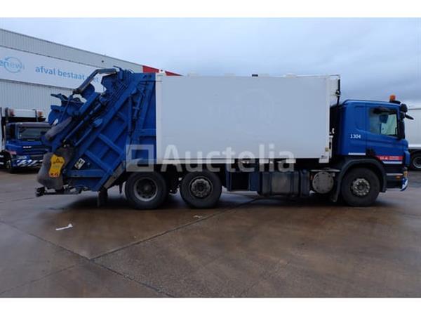 Grote foto ref 1304 scania p380 vuilniswagen prt cb6x2 4 2011 326 531 km vin xlep6x20005274713 doe het zelf en verbouw gemeente voertuigen
