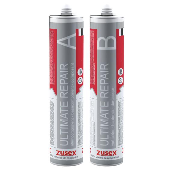 Grote foto zusex ultimate repair reparatiepasta 240 minuten 5mm 20cm hard elastische oplosmiddelvrije vulmassa doe het zelf en verbouw materialen en producten