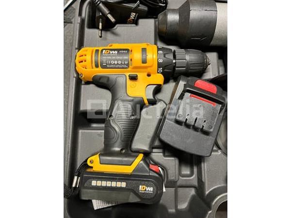 Grote foto boorhamer en accu schroevendraaier in koffer en stern elektrische knabbelschaar 500w doe het zelf en verbouw onderdelen en accessoires