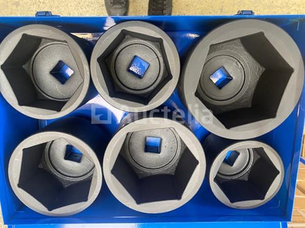 Grote foto zware slagdoppenset 6 delig 80 105 mm doe het zelf en verbouw onderdelen en accessoires