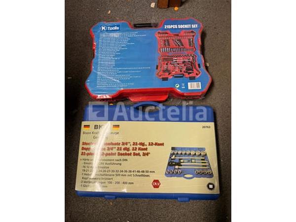 Grote foto 215 delige doppen set en ratel set tot 50mm doe het zelf en verbouw onderdelen en accessoires